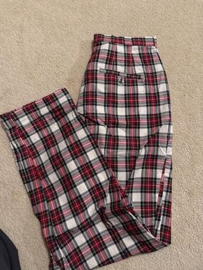 gap vintage checkered pants